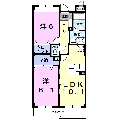 【SunSoleil21の間取り】