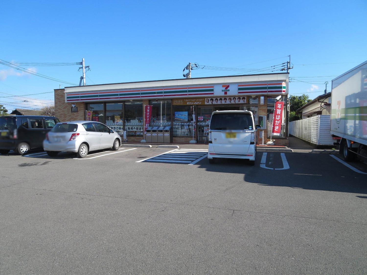 コンビニ　セブンイレブン延岡浜砂店（コンビニ）まで544m