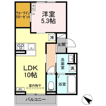 ディアライズ古川町一丁目の間取り