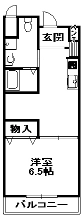 ユートピア三田の間取り