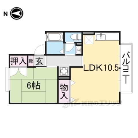 セジュール高塚台の間取り