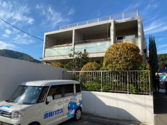 広島市安芸区瀬野のマンションの建物外観