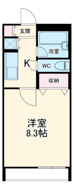 北名古屋市熊之庄のマンションの間取り