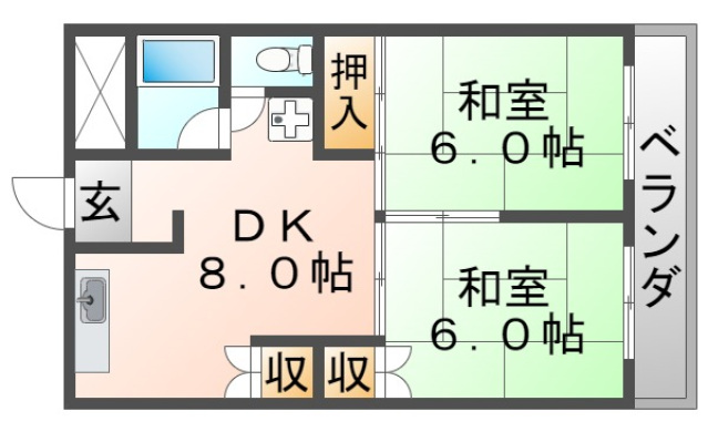 千里ローレルハイツの間取り