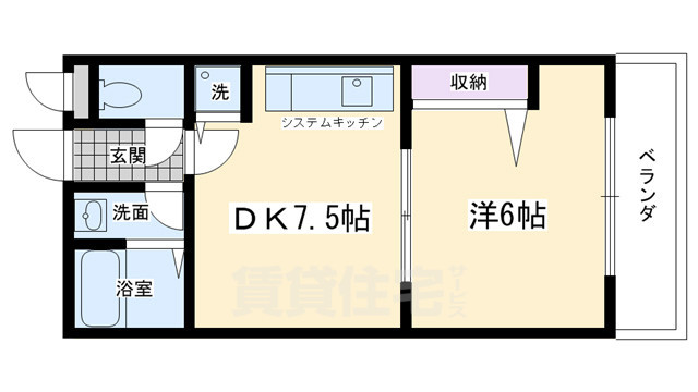 ラッフィナートの間取り