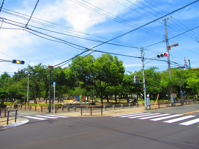 【REBANGA阿倍野APの公園】