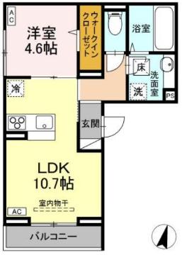 カーサ　ベラの間取り