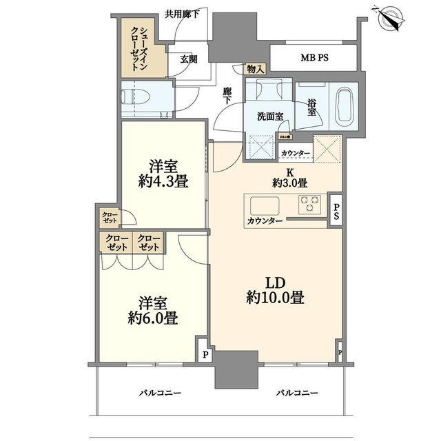 ブランズタワーみなとみらいの間取り