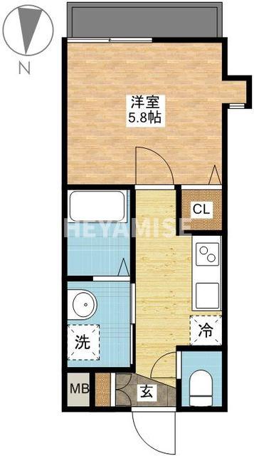 フォレスト花園の間取り