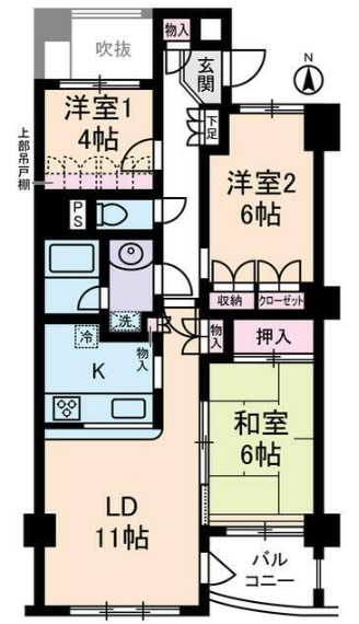 コスモ亀戸アネックスの間取り