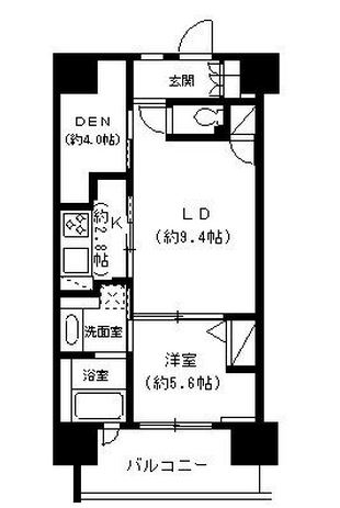 パークキューブ東品川の間取り