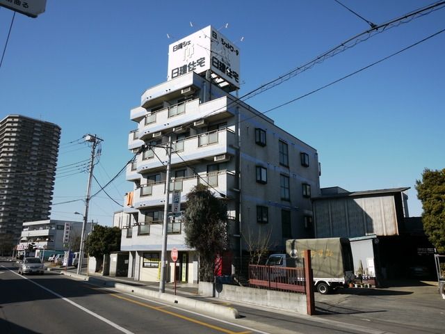 桶川市若宮のアパートの建物外観