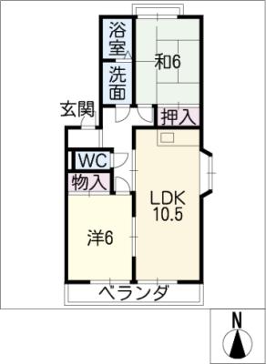 ハーベストＧＯＴＯの間取り