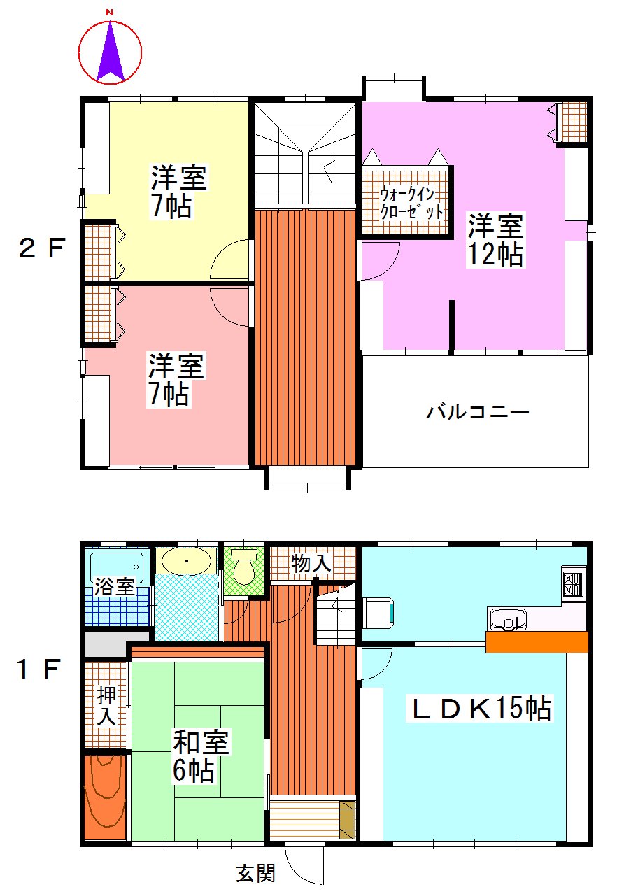 【岡山市中区乙多見のその他の間取り】