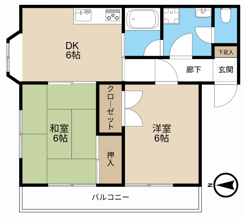 ピュアハイツの間取り