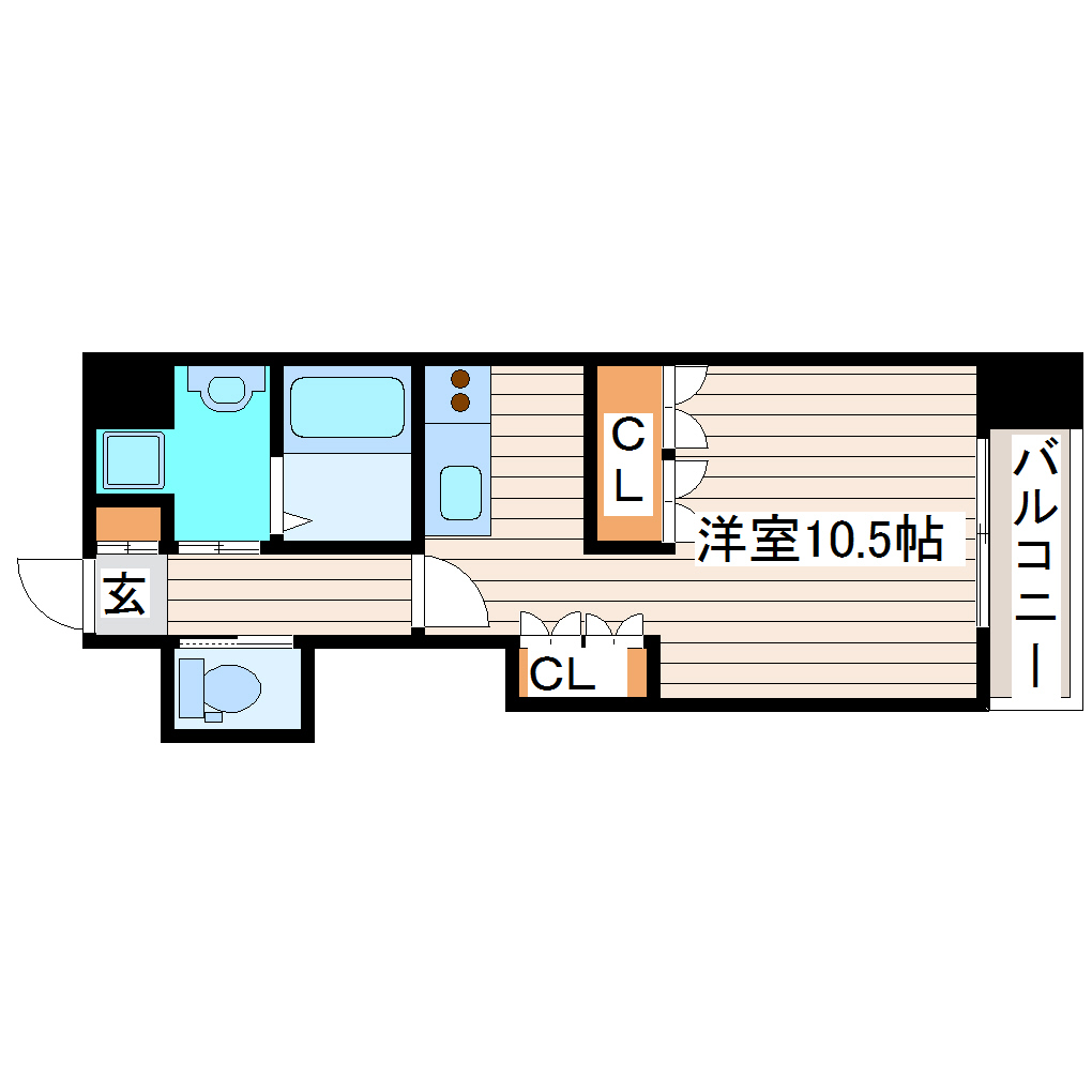 HF西公園レジデンスの間取り