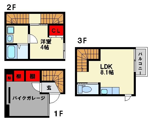 LA SCUDERIAの間取り