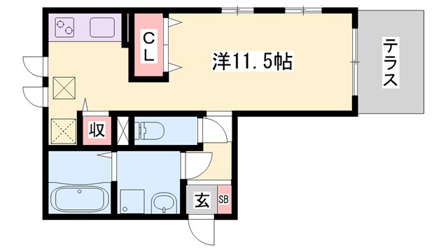 セジュールリアンの間取り