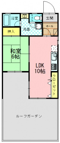 【北葛城郡王寺町本町のマンションの間取り】