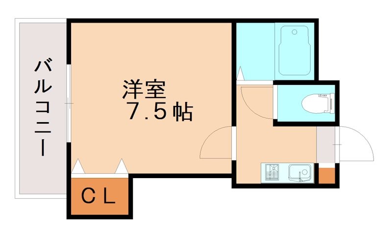 糟屋郡志免町別府東のアパートの間取り