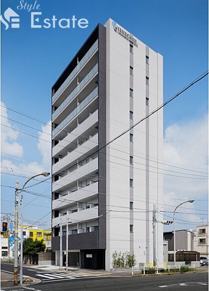 名古屋市中村区並木のアパートの建物外観