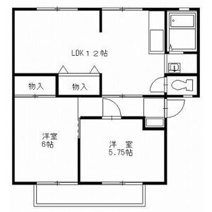 サンビレッジ宝石台六番館の間取り