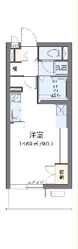 ミランダパークヒルズ妙蓮寺の間取り