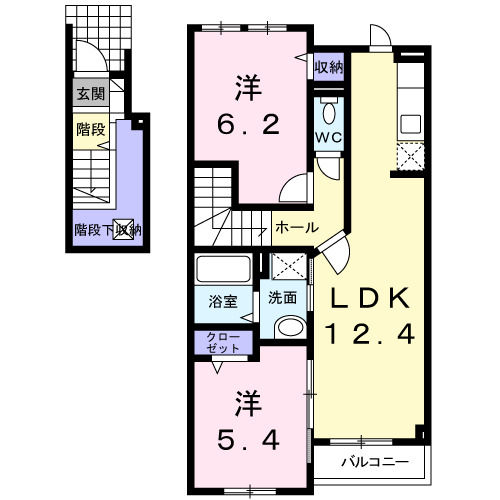 岩手町大字五日市築17年の間取り