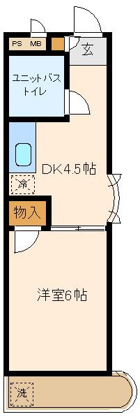 ピエタ調布の間取り