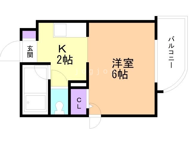 ヒューマンプラザ北大前の間取り