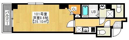 【Park Residence 西千葉の間取り】