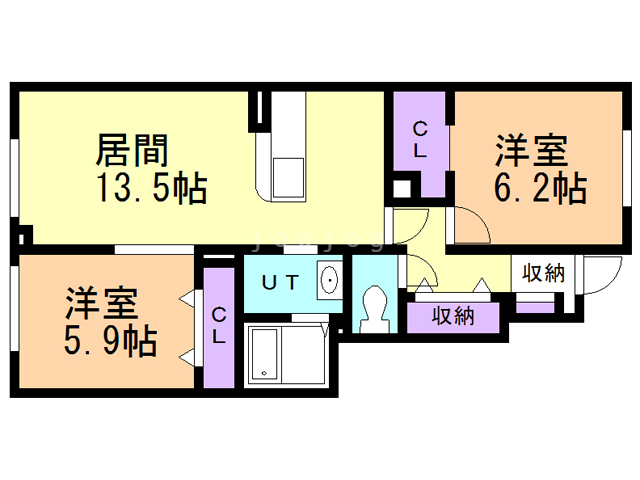 だんらんの間取り