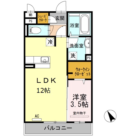 グランアークの間取り
