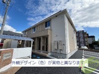 建物外観　仙台市泉区松森字鹿島「シェルブルー・Ｋ」