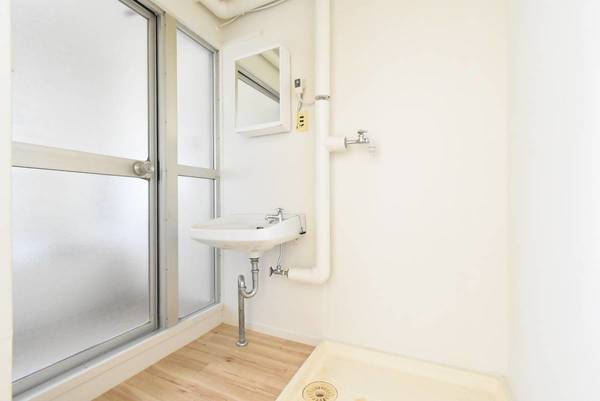 洗面設備　ビレッジハウスの同一物件・同一タイプの間取りの写真です