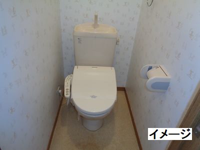 トイレ　温水洗浄便座（イメージ画像）