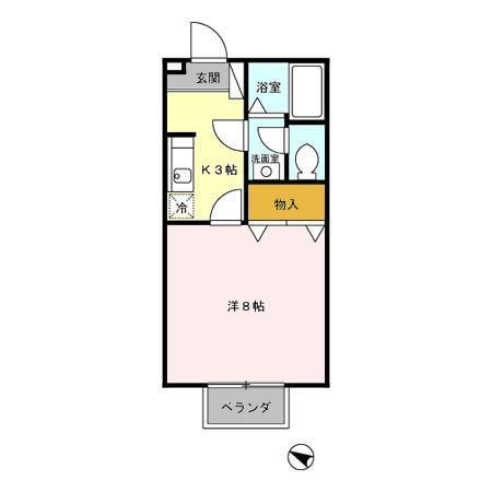 セジュール一番町の間取り写真