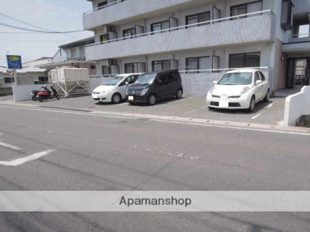 駐車場　眺望