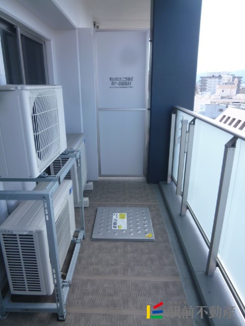 バルコニー　同タイプ別部屋