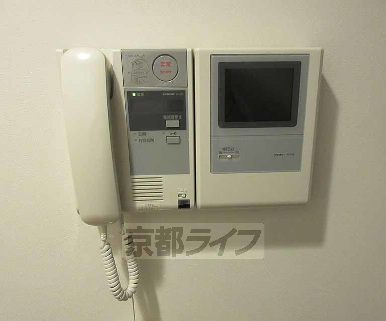 セキュリティ　安心のモニター付きです