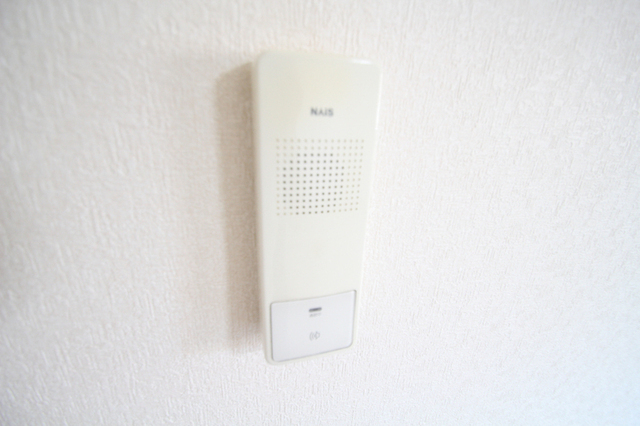 セキュリティ　お客さんが来たらここで