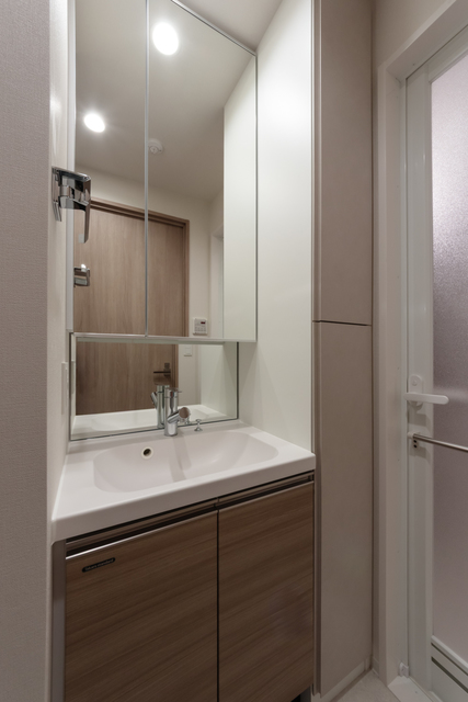 洗面設備　※写真は同タイプ住戸です。