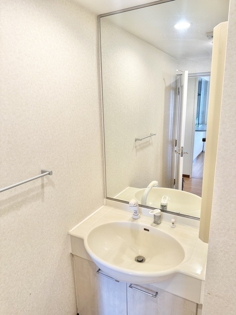 洗面設備　※前回募集時の写真です