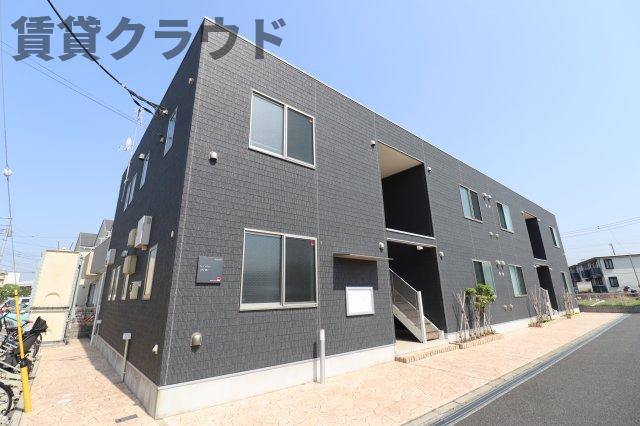 建物外観　スタイリッシュなデザインが際立ちます☆