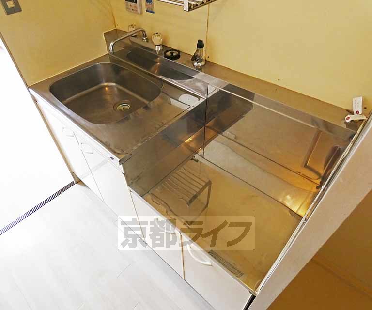 キッチン　ガスコンロ設置可