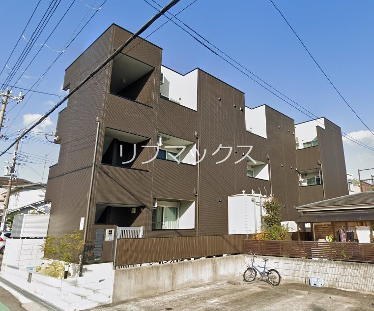 建物外観　ネット無料、使い放題。