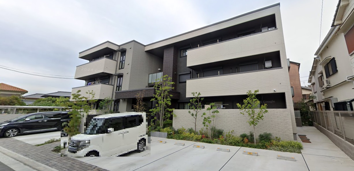 建物外観　外観を撮影