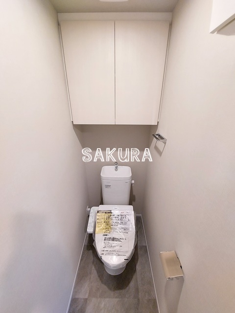 トイレ　落ち着いた色調のトイレです♪