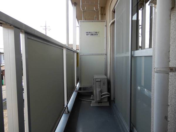 バルコニー　ビレッジハウスの同一物件・同一タイプの間取りの写真です