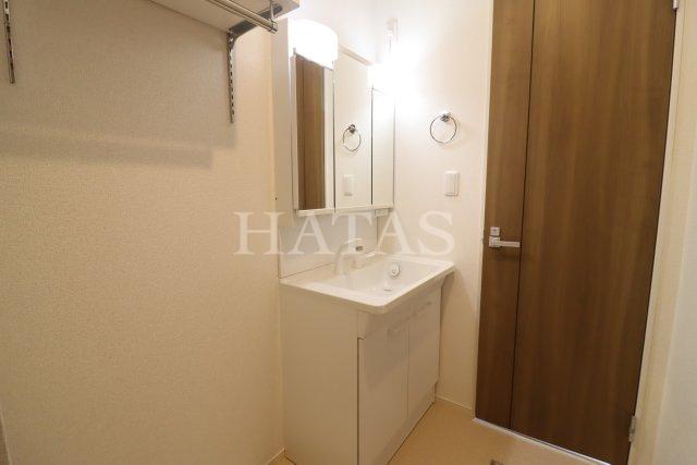洗面設備　同物件別部屋のお写真です。